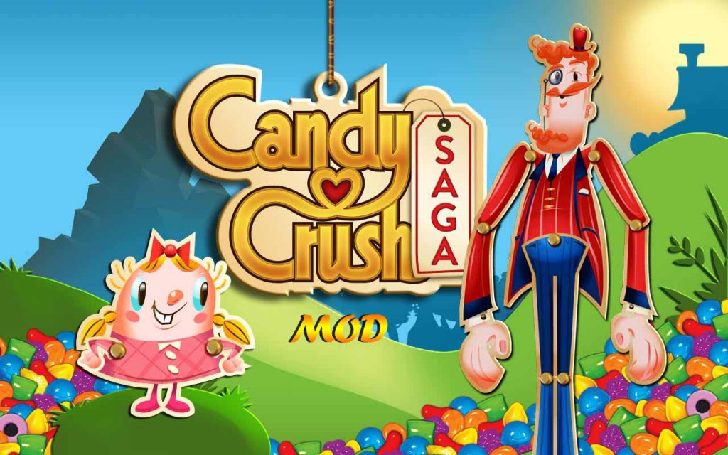 Candy Crush saga Mod Apk by apkasal.com