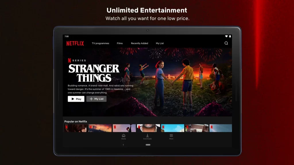 Netflix premium APK by apkasal.com