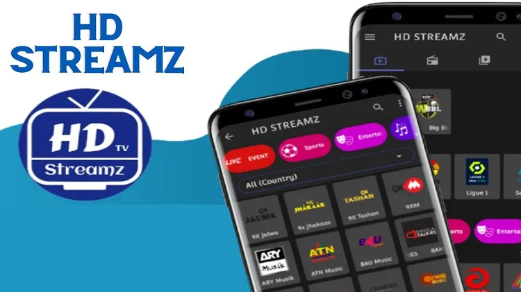 HD Streamz App by apkasal.com