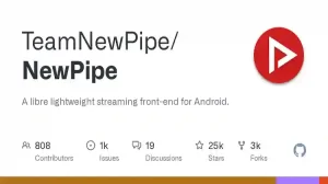 Newpipe Github APK Latest v0.25.2 Download Free For Android 4