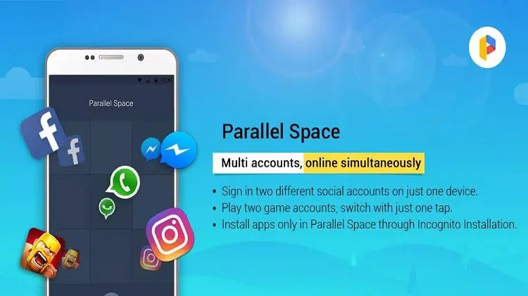 Parallel Space Lite APK by apkasal.com